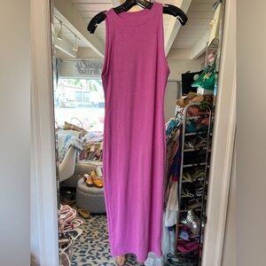Vici Sleeveless Purple Midi Dress